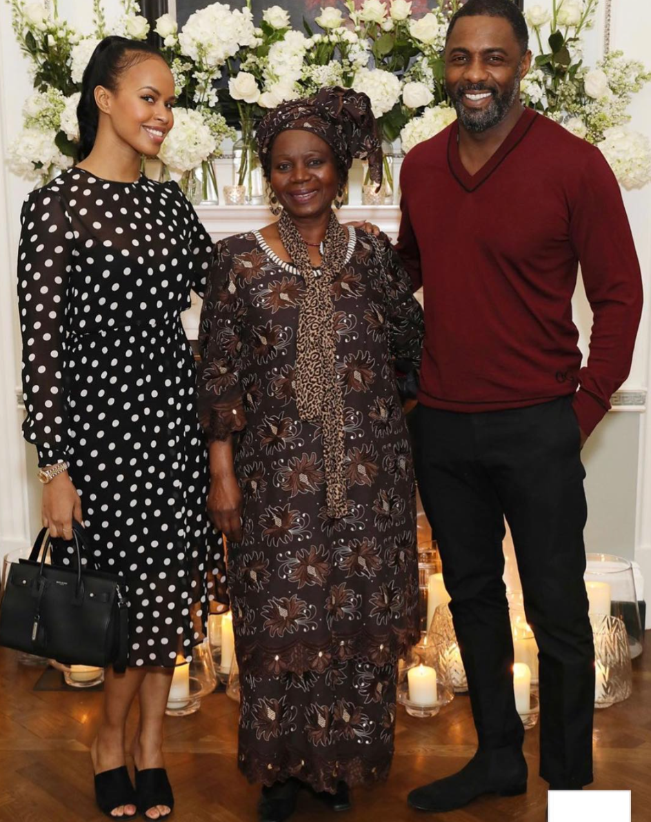 Idris Elba, His Fiancée Sabrina Dhowre and His Mom All Hung Out With Oprah…And We’re So Jealous!
